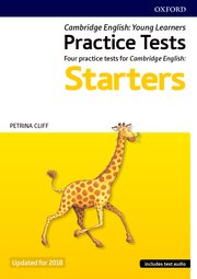 Cambridge English Qualifications Young Learners Practice Tests Pre A1 Starters Pack