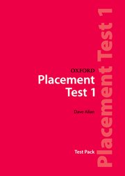 Oxford Placement Tests 1 Test Pack