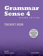 GRAMMAR SENSE 4 STUDENT BOOK WITH ONLINE PRACTICE ACCESS CODE CARD 2E