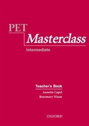 PET Masterclass: Teacher's Book