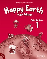 Happy Earth 1 New Edition Activity Book and MultiROM Pack