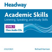 Headway Academic Skills 3 Listening, Speaking, and Study Skills Class Audio CDs (3)