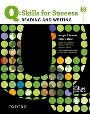 Q Skills for Success Reading and Writing 3 Student Book with Online Practice