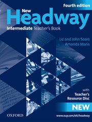 New Headway Intermediate Fourth Edition Teacher's Book + Teacher's Resource Disc