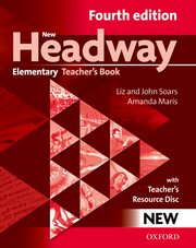 New Headway Elementary Fourth Edition Teacher's Book + Teacher's Resource Disc