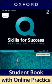 Q SKILLS FOR SUCCESS 3E: LEVEL 2 READING & WRITING STUDENT BOOK WITH IQ ONLINE PRACTICE PACK