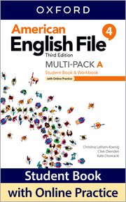 AMERICAN ENGLISH FILE 3E LEVEL 4 STUDENT'S BOOK / WB MULTI PACK A WITH ONLINE PR
