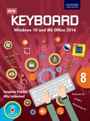 Keyboard Windows 10 and MS Office 2016 Class 8