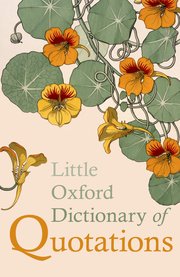 Little Oxford Dictionary Of Quotations, 5e