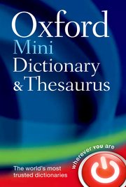 OXFORD MINI DICTIONARY AND THESAURUS, 2E