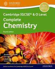 CAIE COMPLETE IGCSE CHEMISTRY STUDENT BOOK/WEBSITE LINK 4E