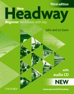 New Headway Beginner Workbook with Key and Audio Pack