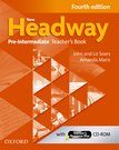 New Headway Pre-Intermediate Fourth Edition Teacher's Book + Teacher's Resource Disc